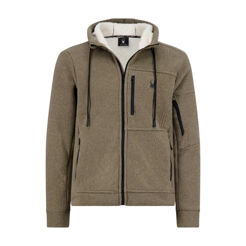 Spyder Sherpa hettegenser timber teddy varm