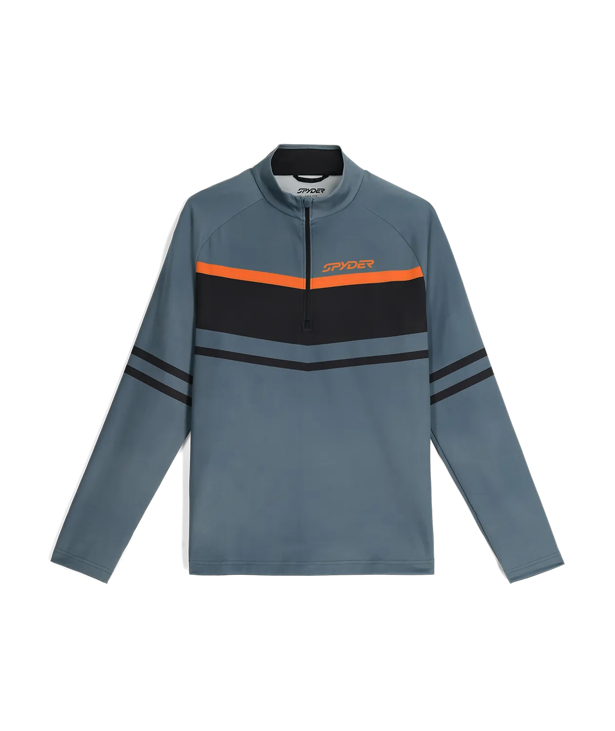 Spyder Legacy half-zip genser svart for motorsykkel