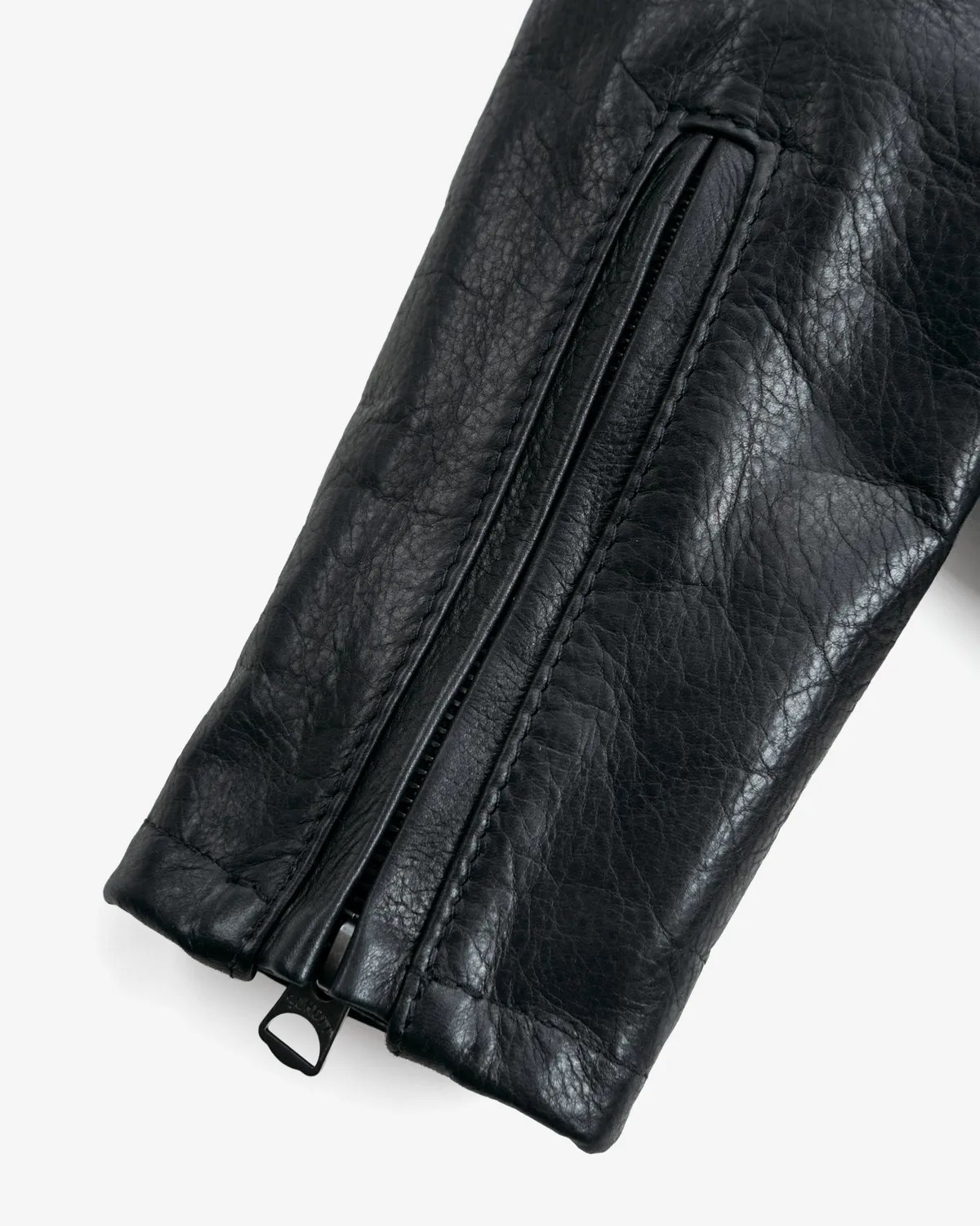 Schott NYC 536W skinnjakke svart oljet kuskinn