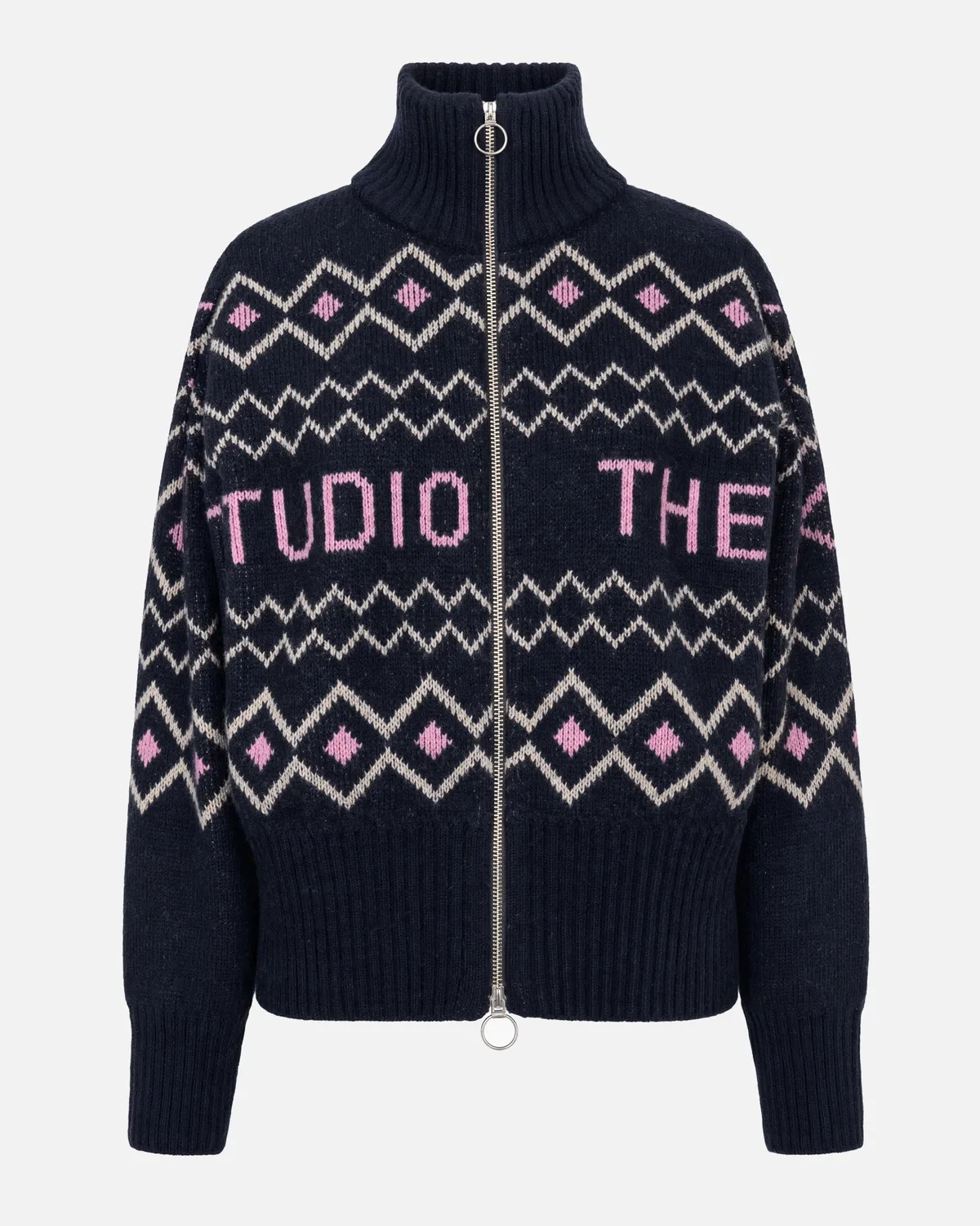 The Mountain Studio K-17 W ulljakke lammeull Sky Captain