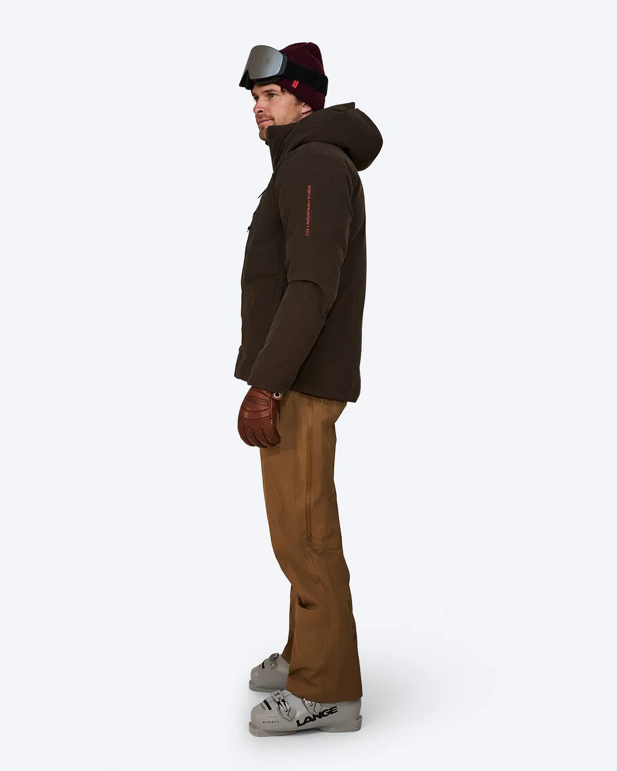 The Mountain Studio D-1 RC dunjakke Delicioso Brown