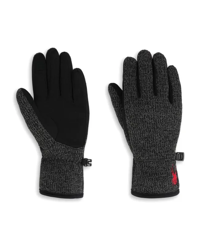 Spyder Bandita hansker dame limestone black vindtette