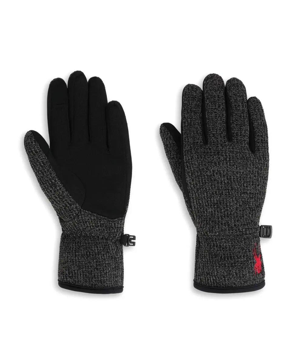 Spyder Bandita hansker dame limestone black vindtette