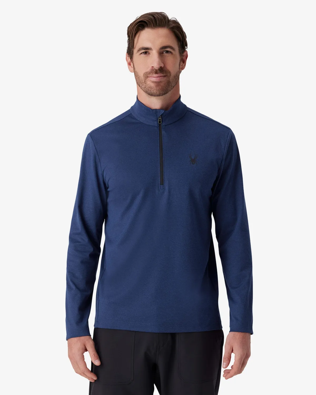 Spyder Prospect 1/2 Zip fleecegenser bold blue M til ski