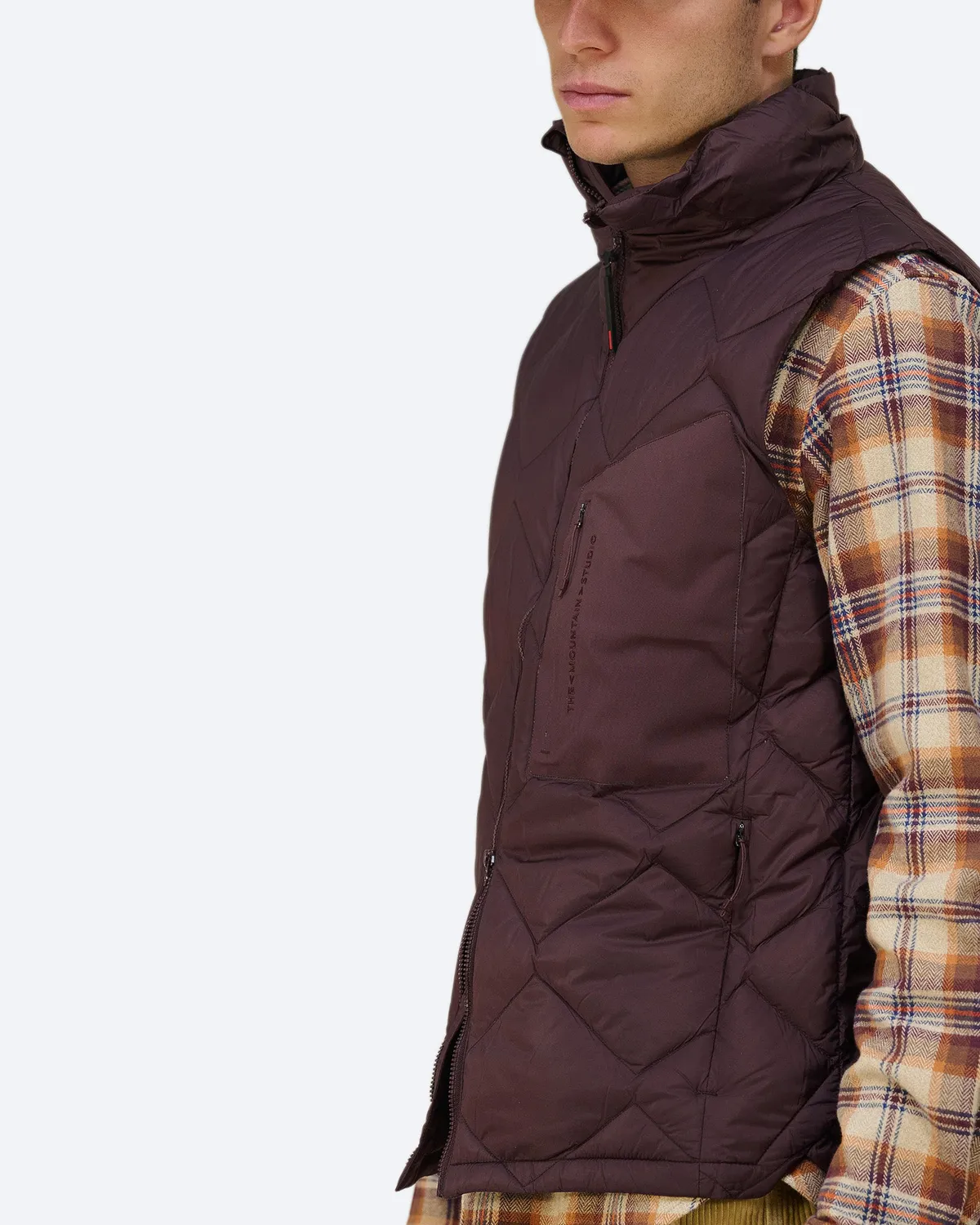 The Mountain Studio G-10 flanellskjorte Fudge-Otter rutet