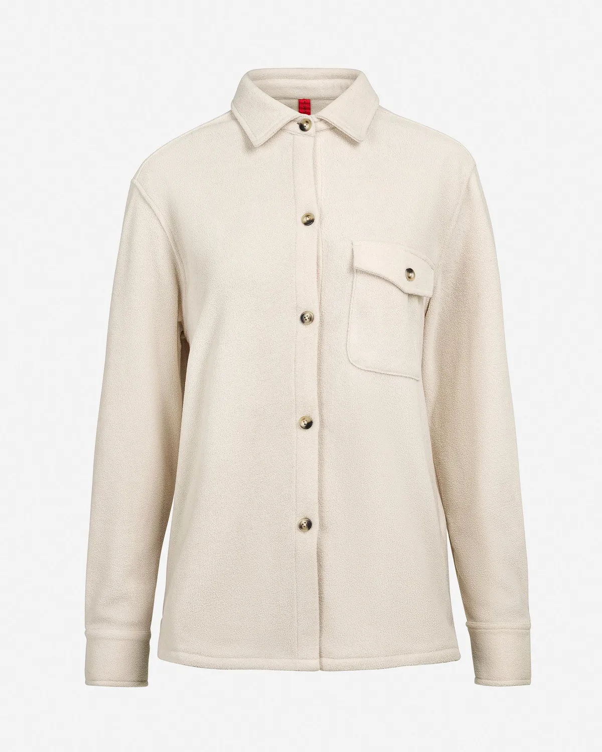 The Mountain Studio G-13 W Micro Fleece skjorte Almond Milk