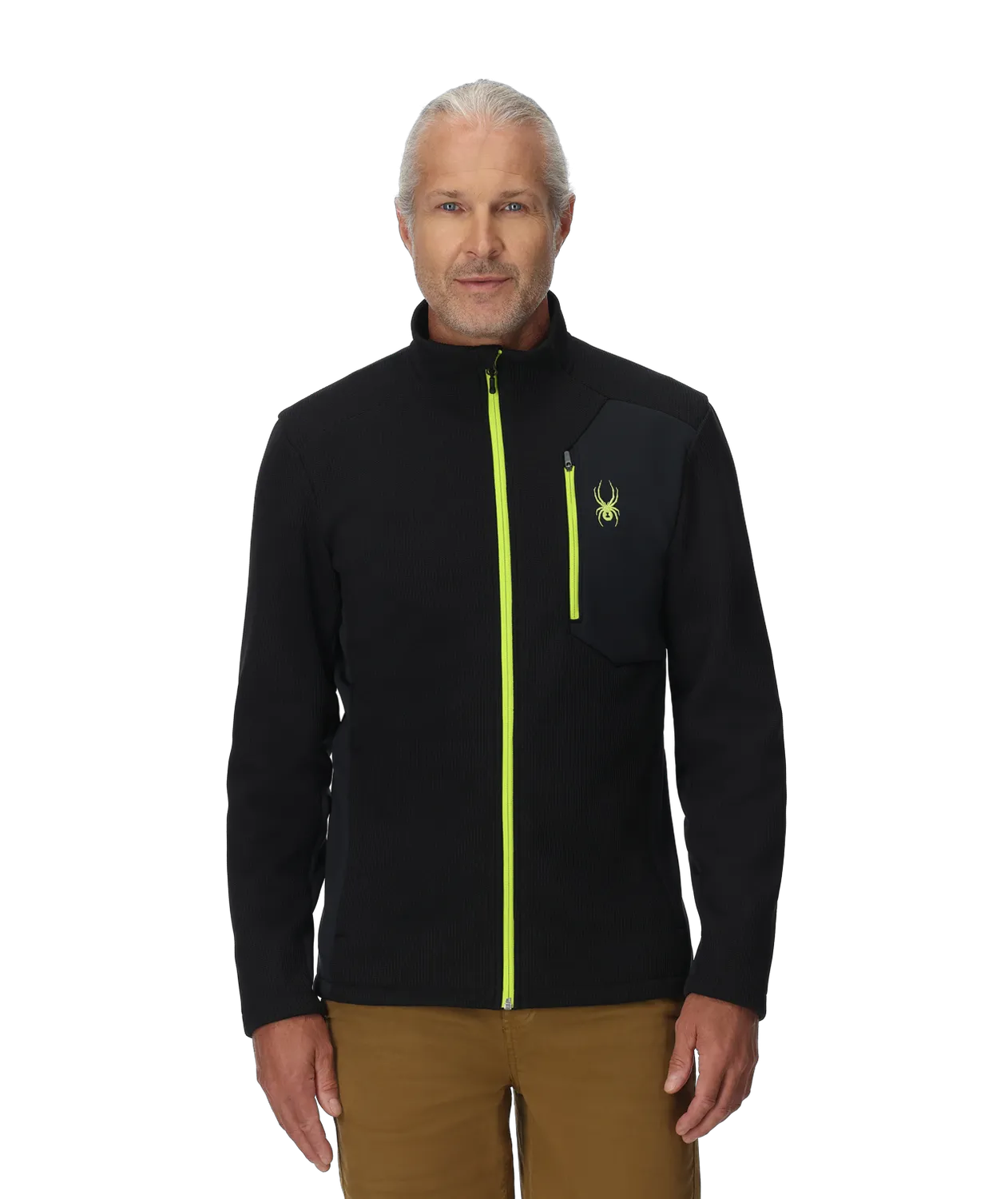 Spyder Bandit full zip fleecejakke svart