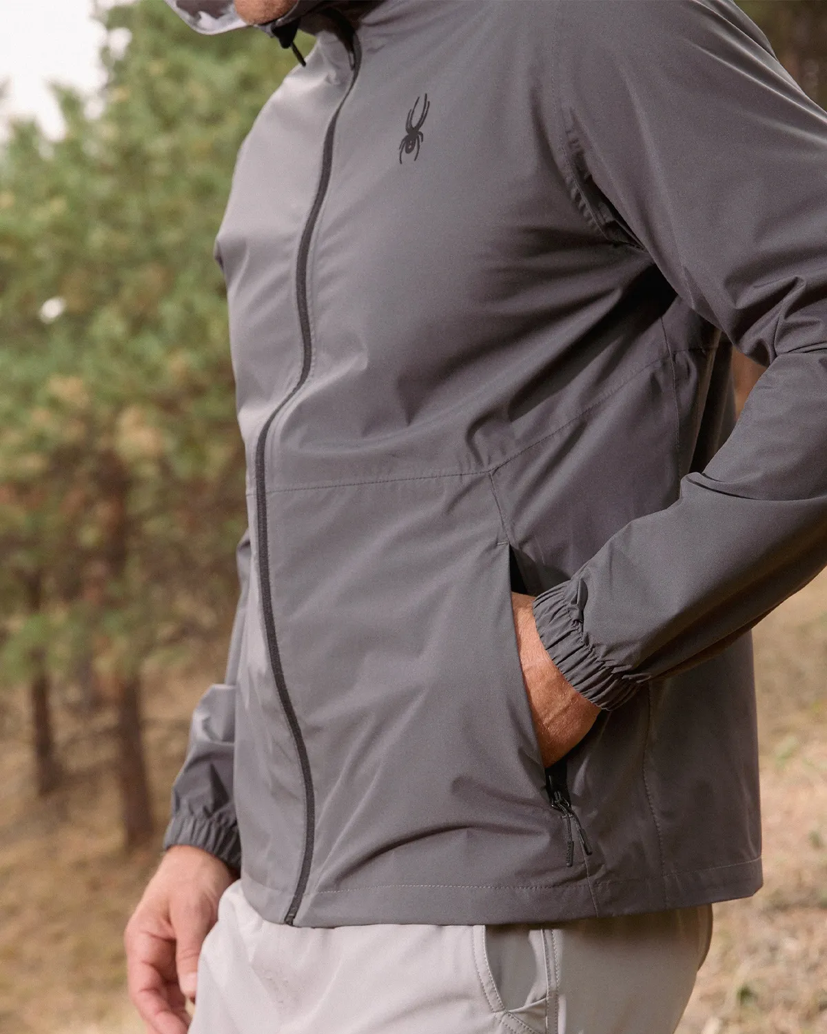 Spyder Spring Showers regnjakke Polar – vanntett
