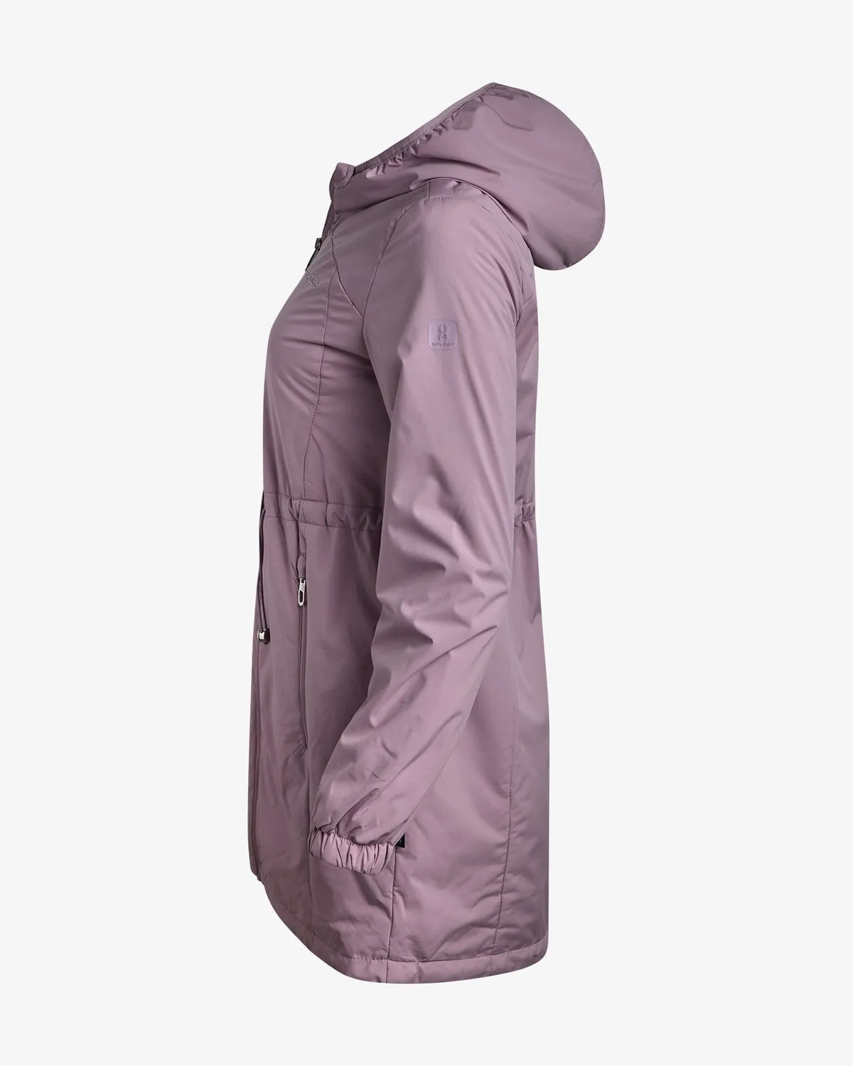 Spyder Lite lang jakke dame Dusty Grape lett