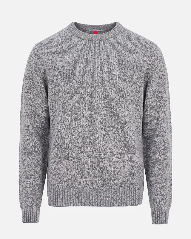The Mountain Studio K-21 genser Grey Melange kashmir