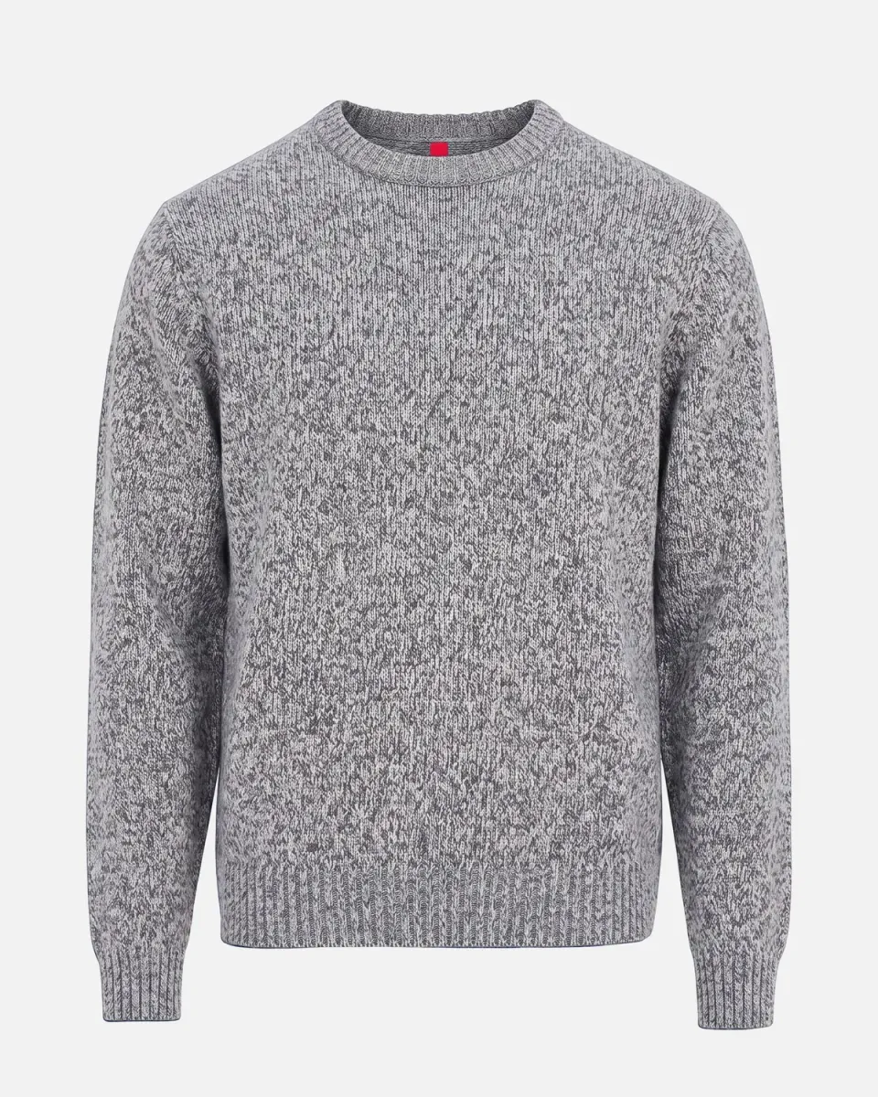 The Mountain Studio K-21 genser Grey Melange kashmir