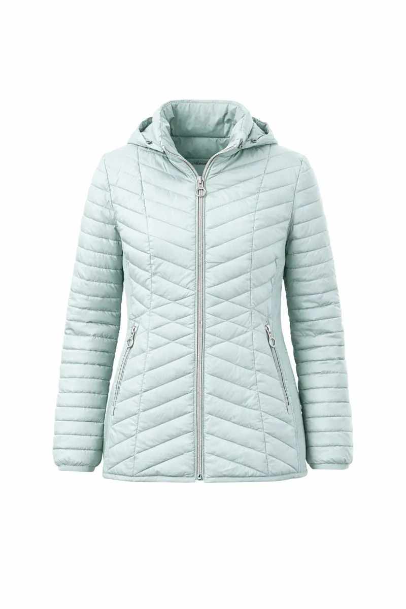Danwear Windfield Katja hybridjakke Sage Tea softshell
