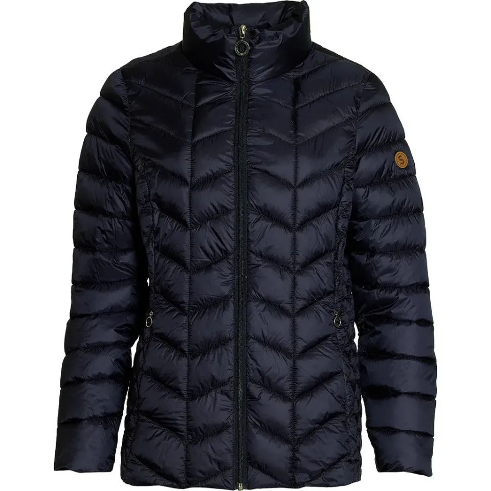 Windfield Isalena dunjakke dame navy lett