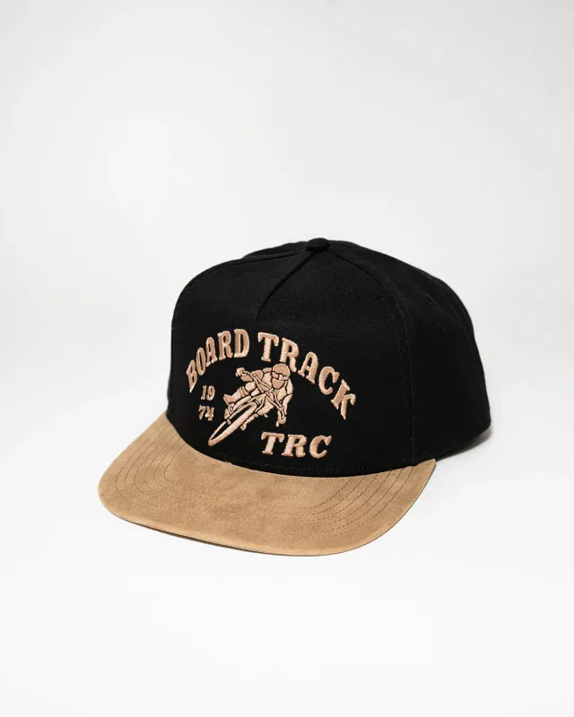Rokker Board Track Snapback caps sand svart