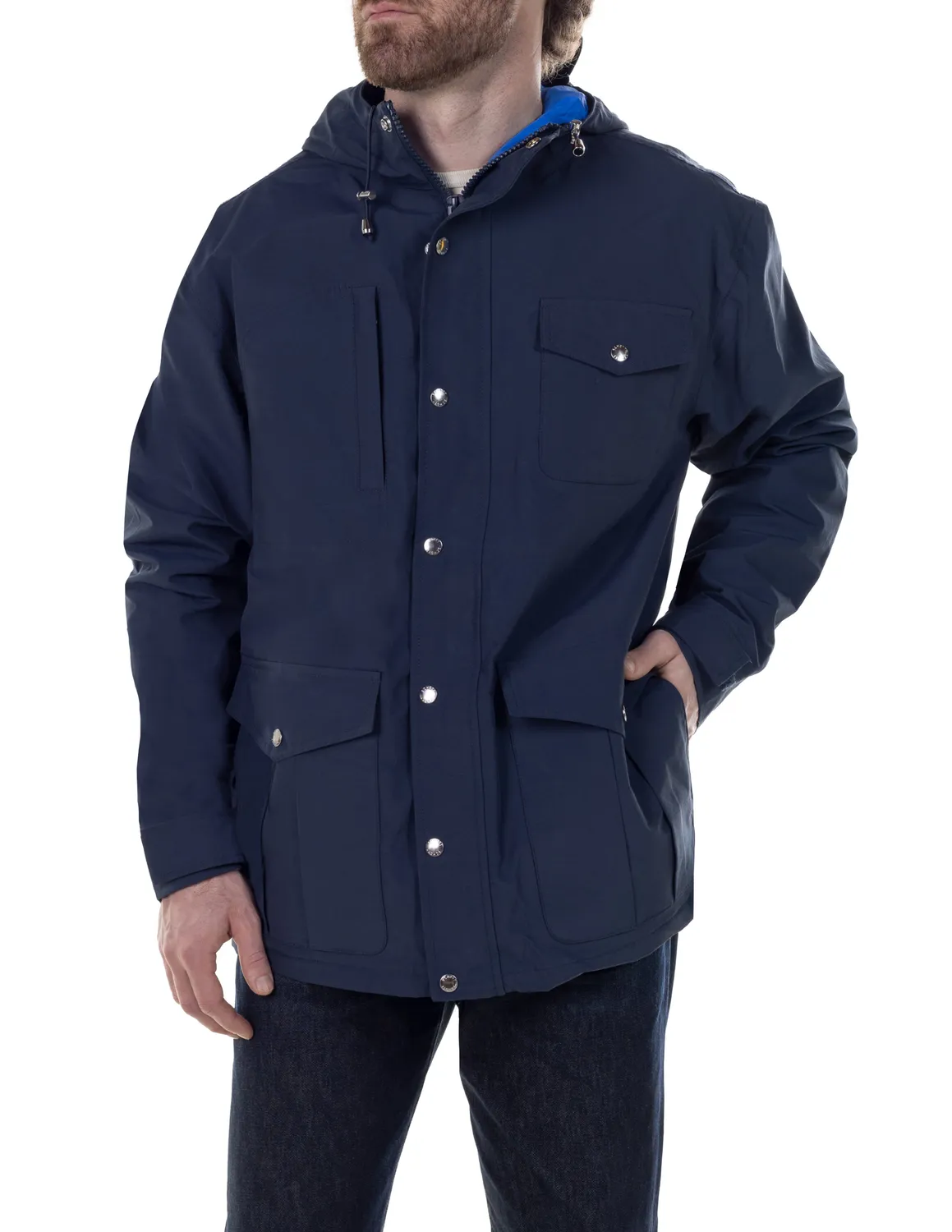 Schott NYC 8214 vindjakke vanntett navy