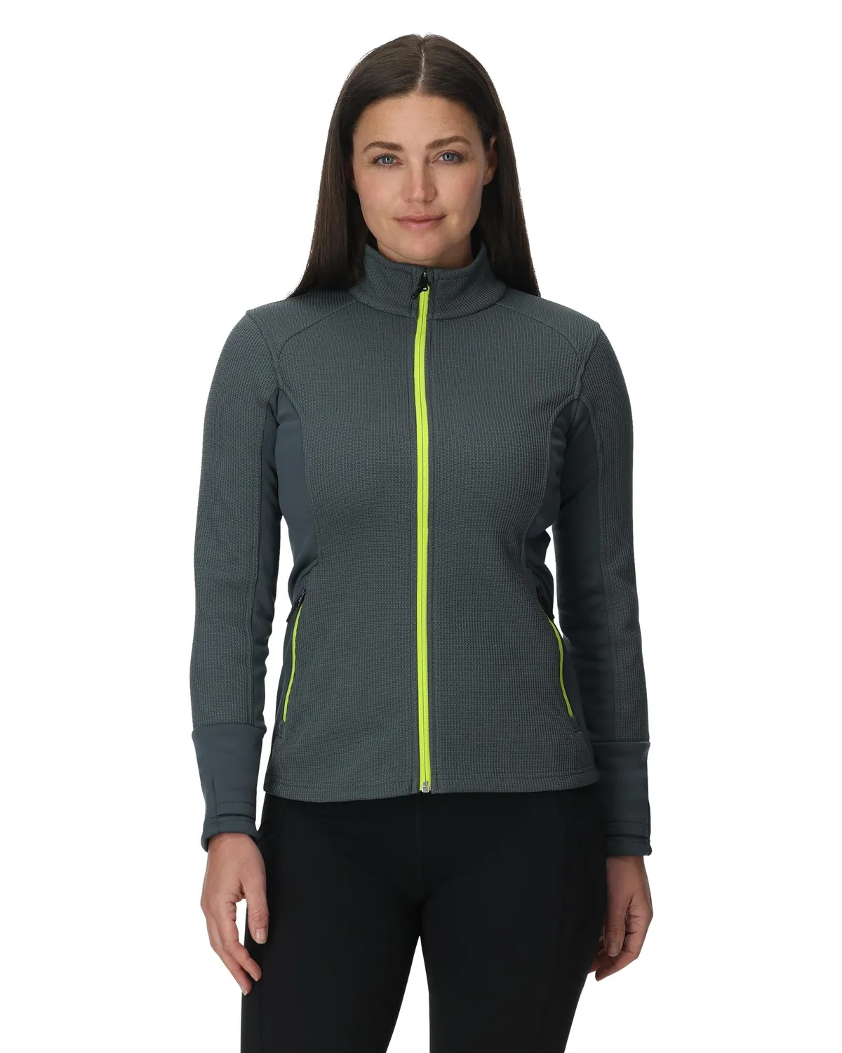 Spyder Bandita fleecejakke slate blue dame stretch
