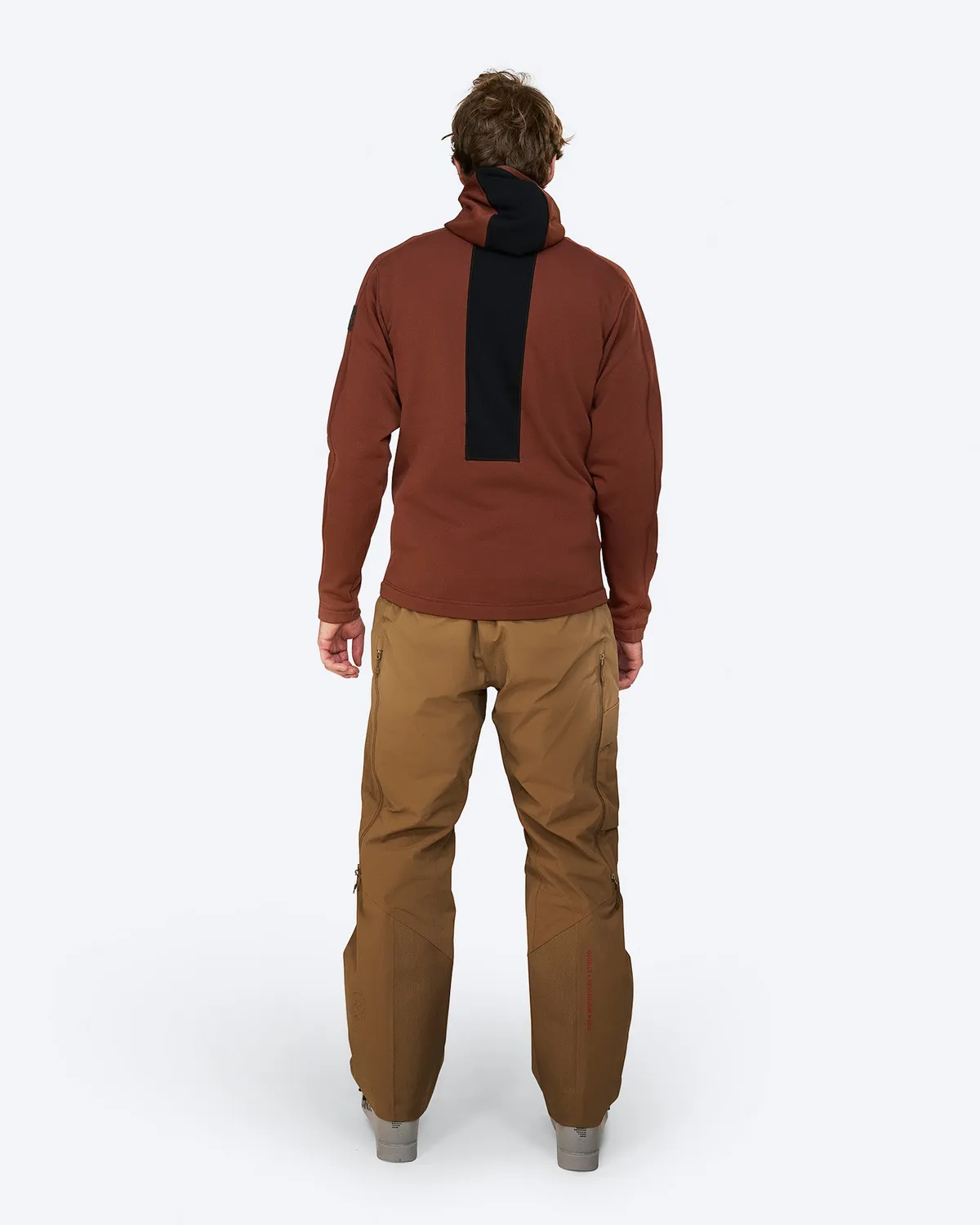 The Mountain Studio M-7 fleecejakke Smoked Paprika stretch