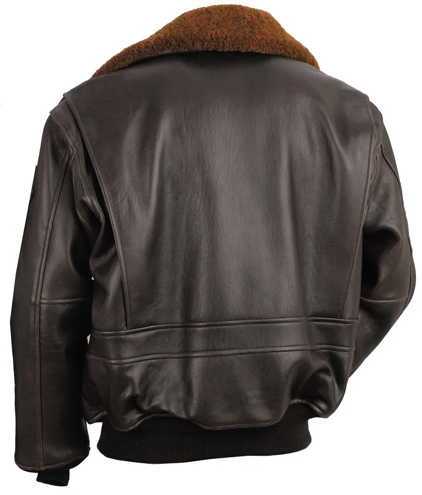 Schott NYC G1TG flyjakke antique lammeskinn