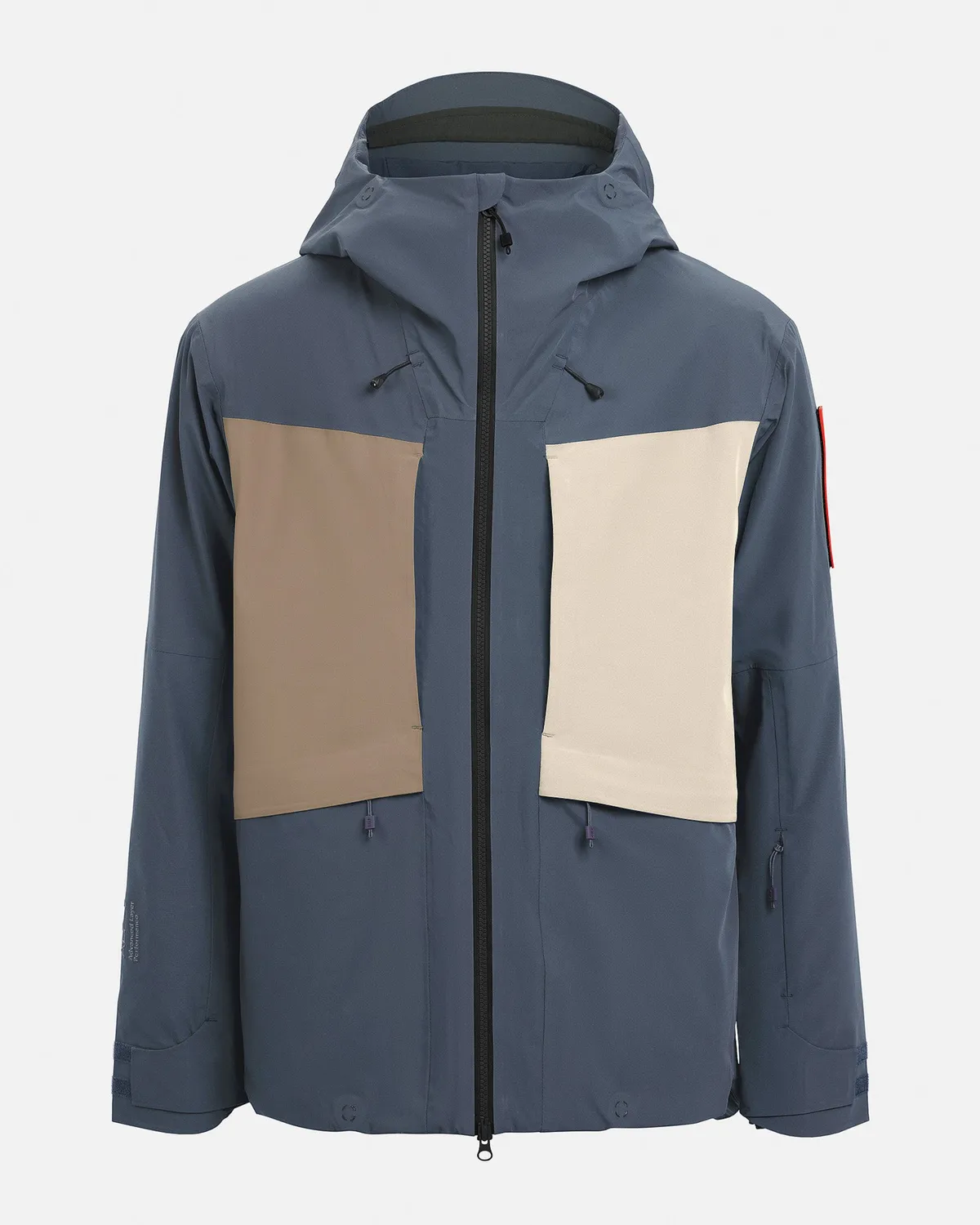 The Mountain Studio Z-5 3L Hybrid Shell Insulated skijakke Ombre isolert