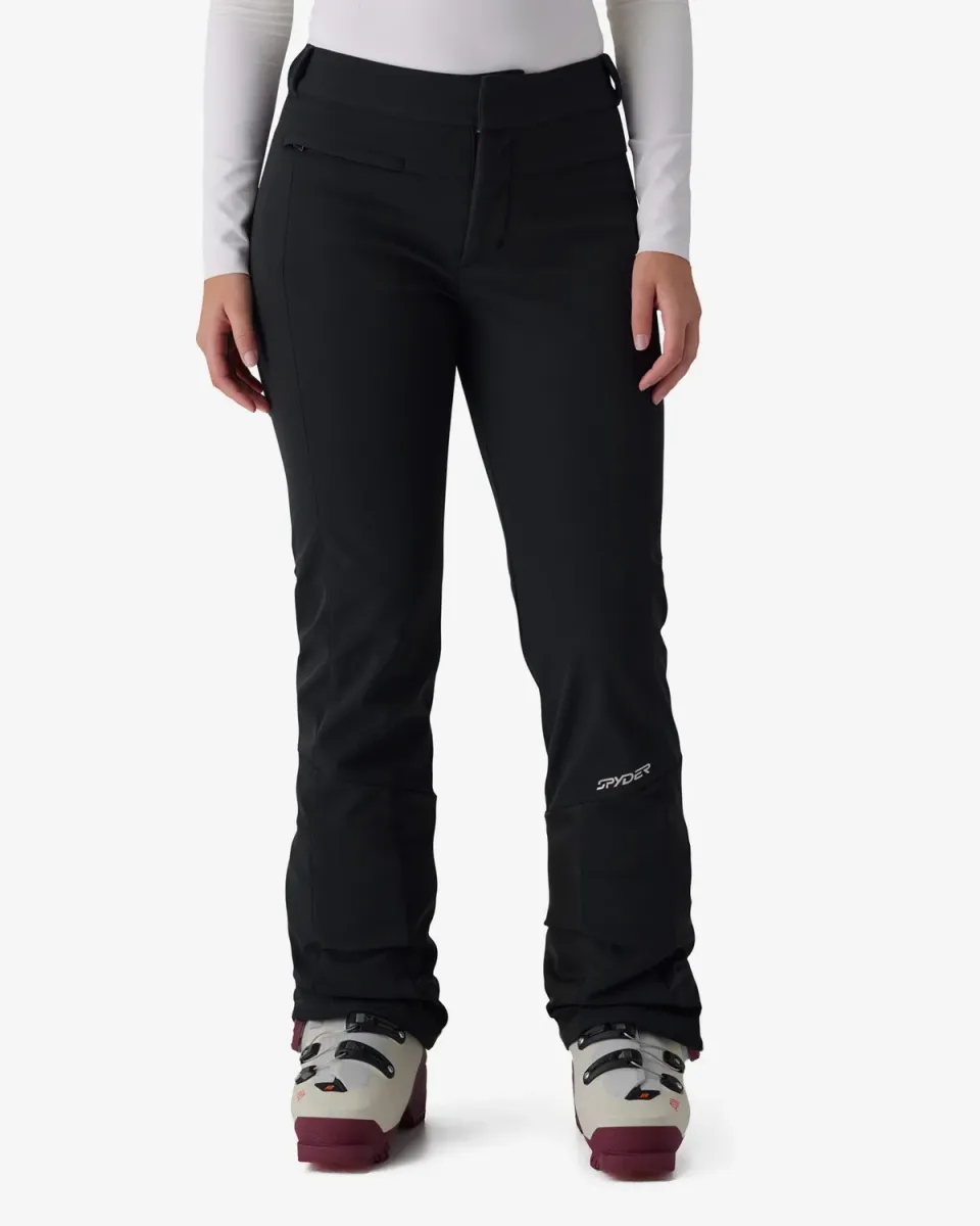 Spyder Orb softshellbukse dame Black vindtett