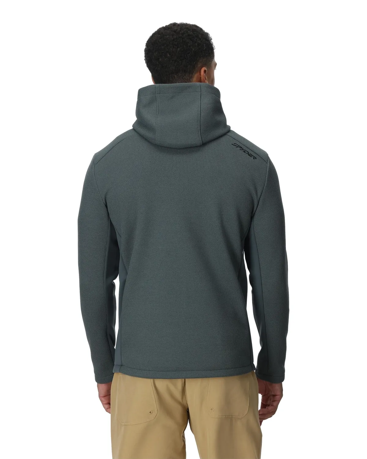 Spyder Bandit hettejakke fleece blå
