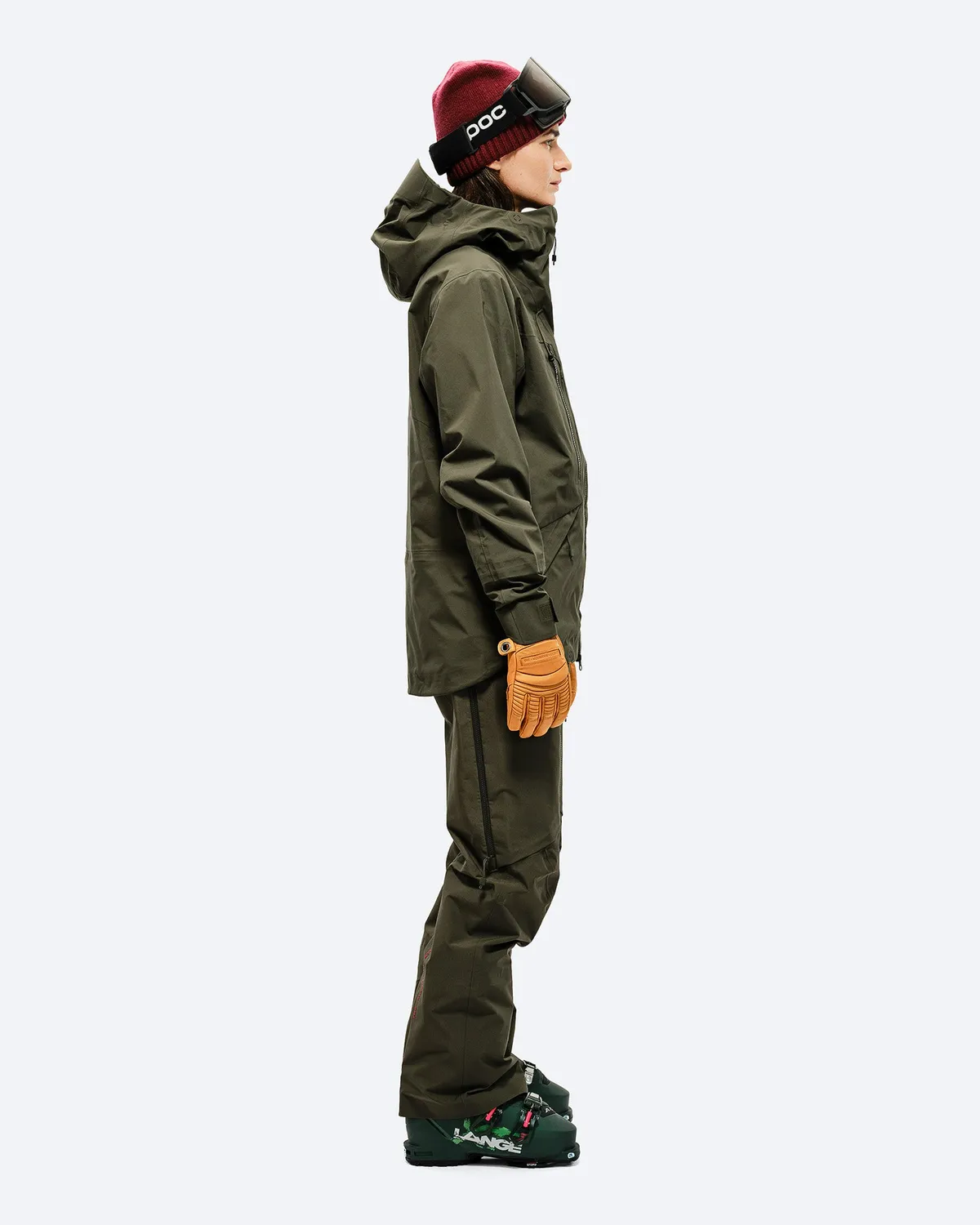 The Mountain Studio Z-2 EPE skalljakke Forest Green Gore-Tex