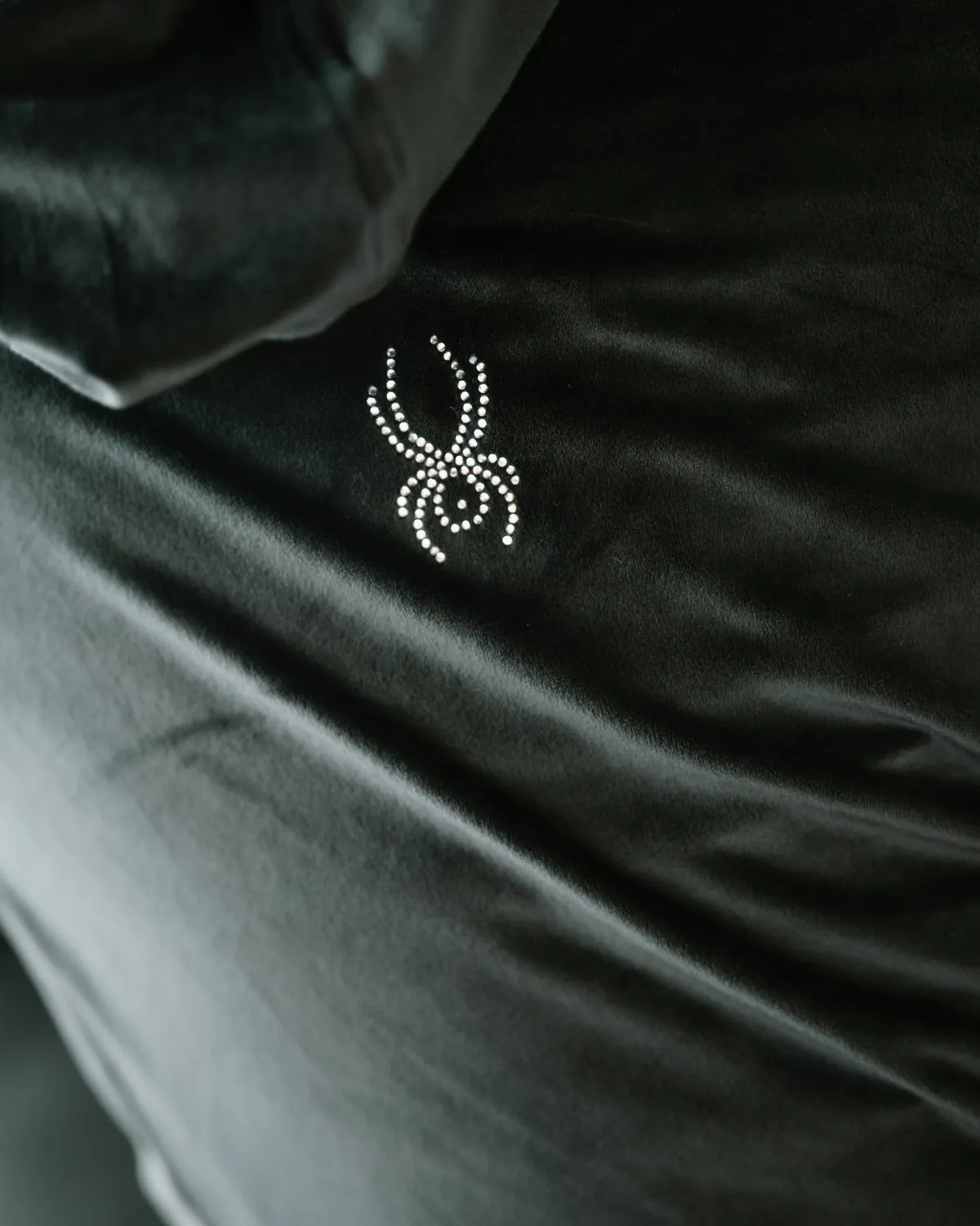 Spyder Shimmer jakke dame svart velour