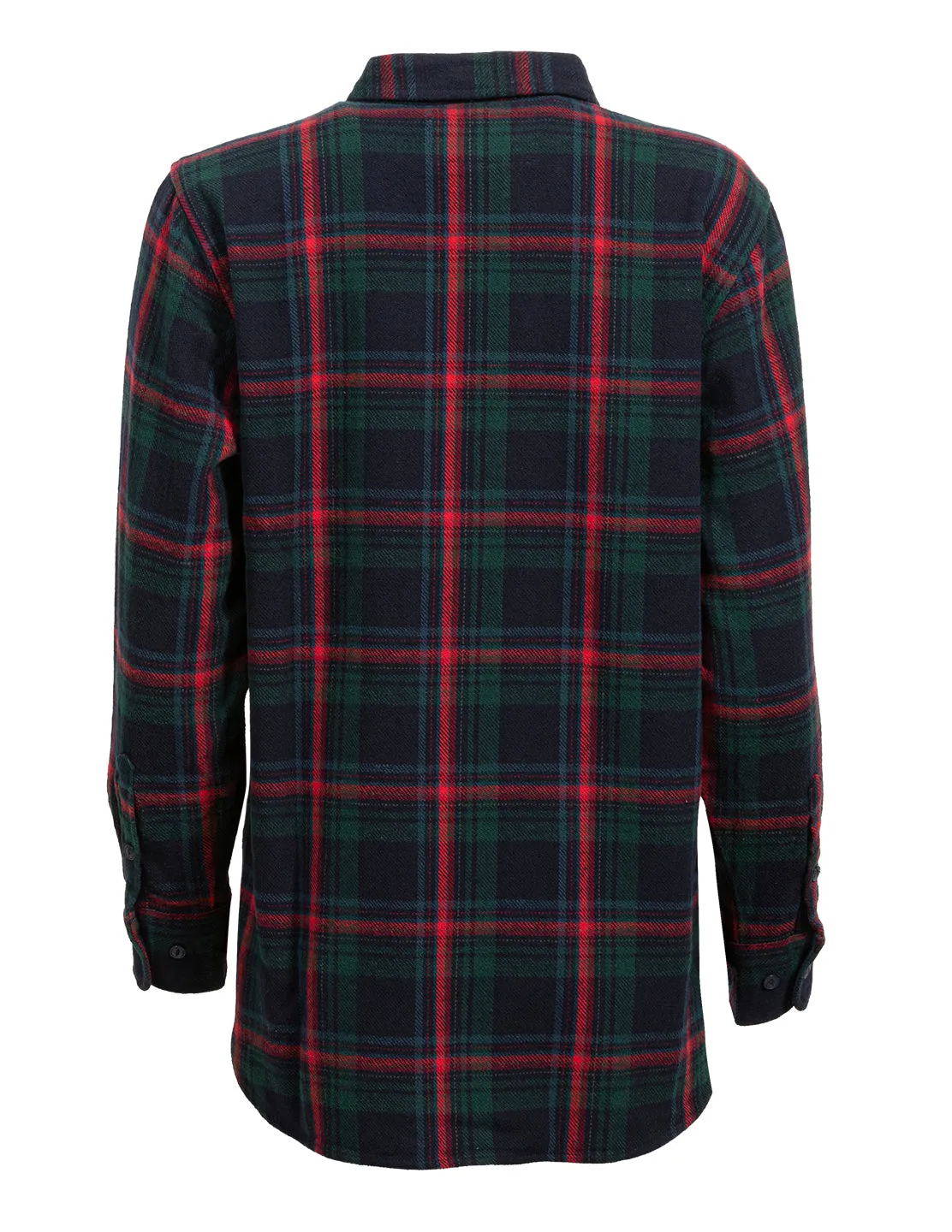 Schott NYC SH235W flanellskjorte dame sennep rutete