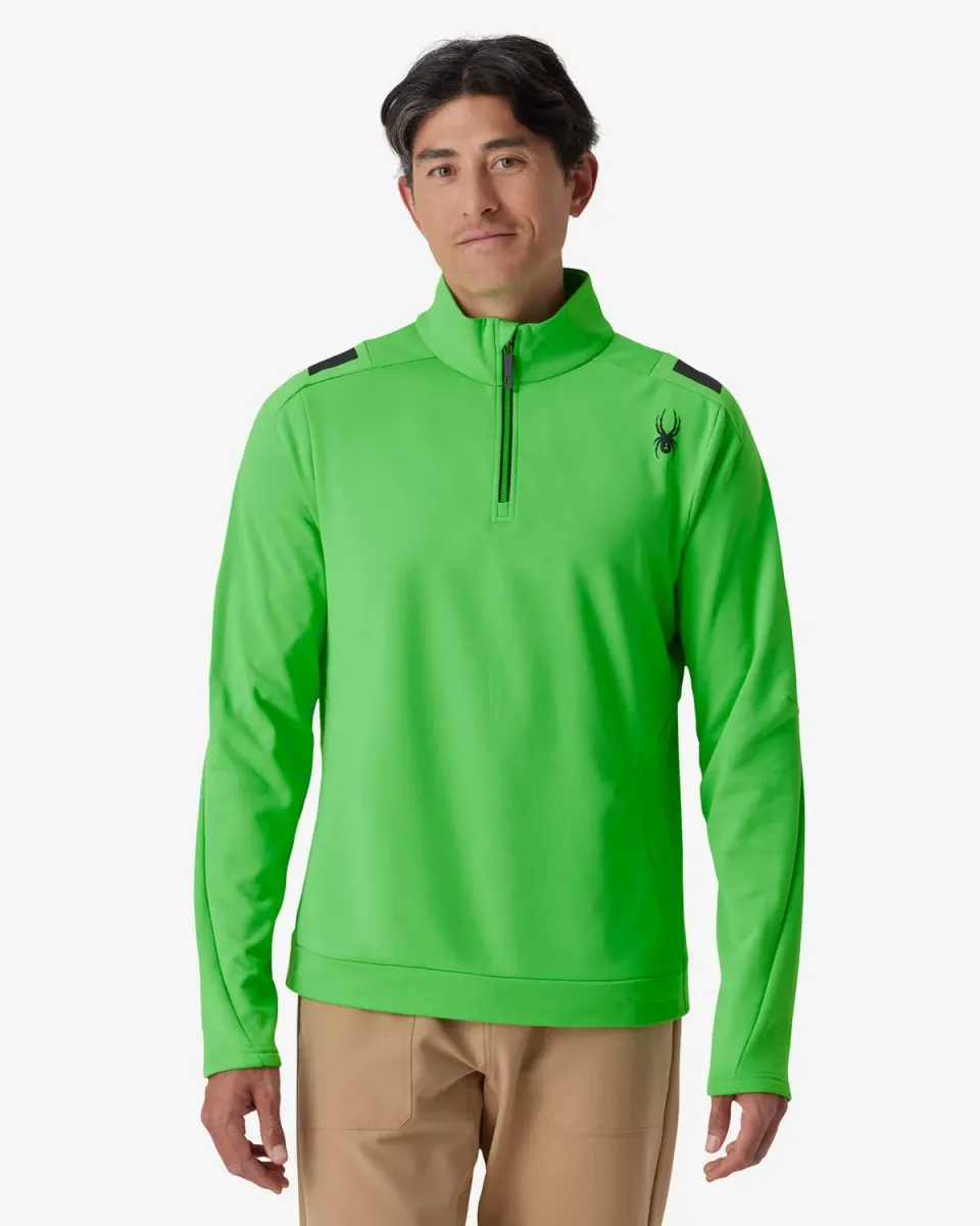 Spyder Speed Fleece genser herre Strobe Green stretch