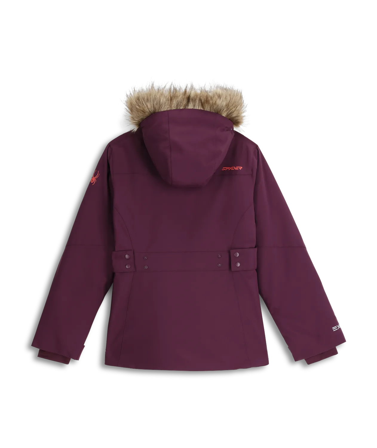 Spyder Lola skijakke jente plum vanntett 10K