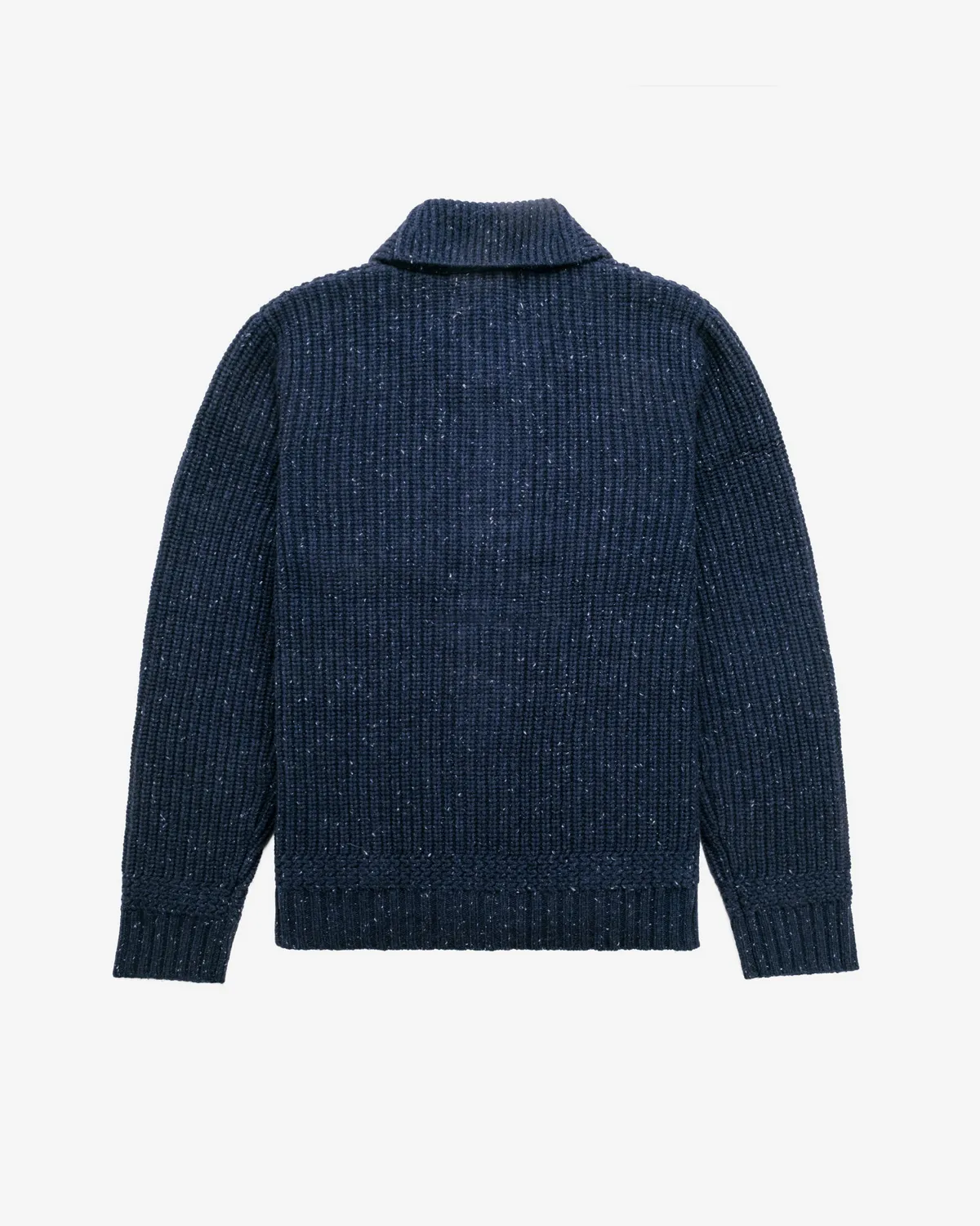 Schott NYC SW2560 cardigan ullmiks marine sjalskrage