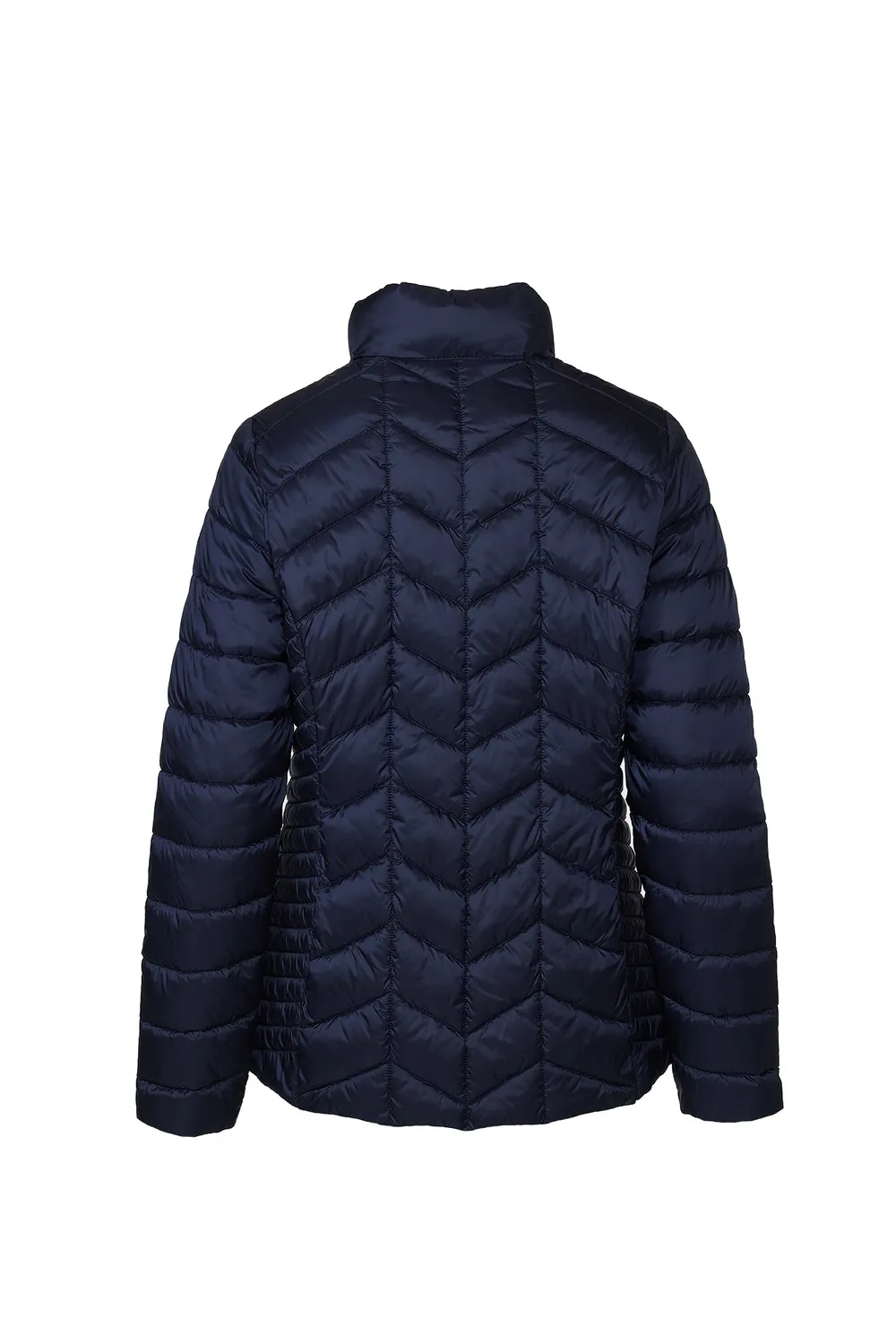 Windfield Gunda dunjakke navy varm vårjakke
