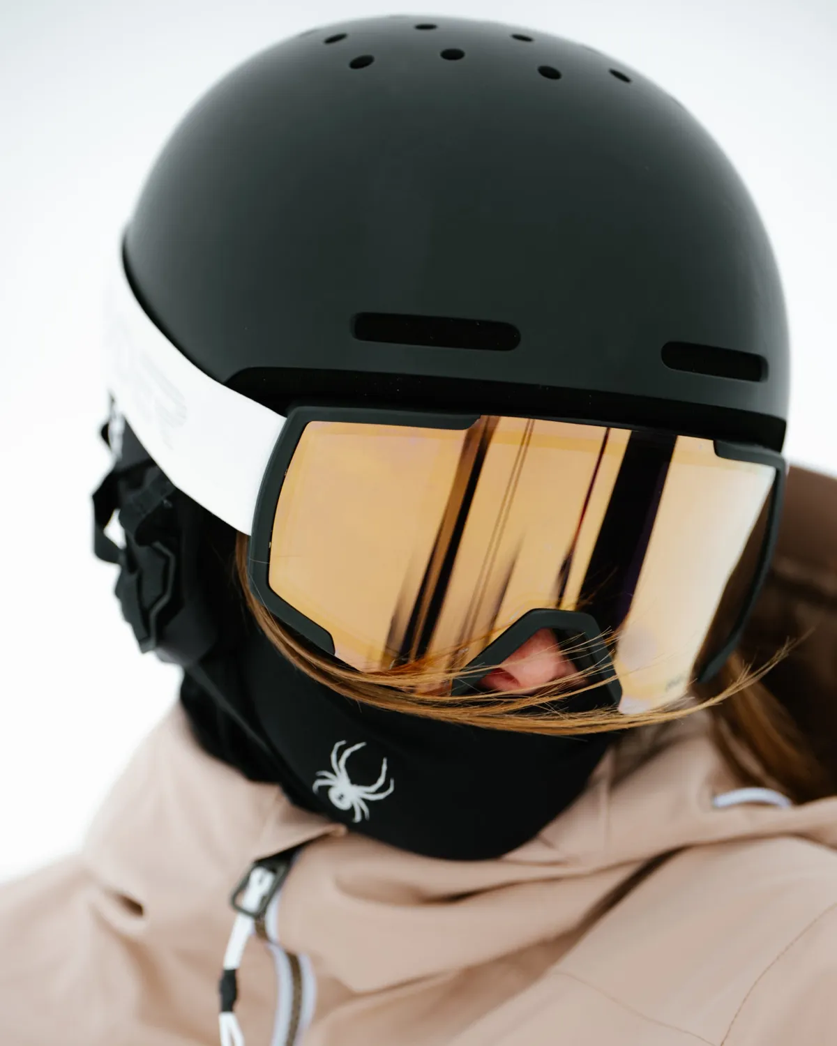 Spyder Pivot balaclava sort fleece UPF30