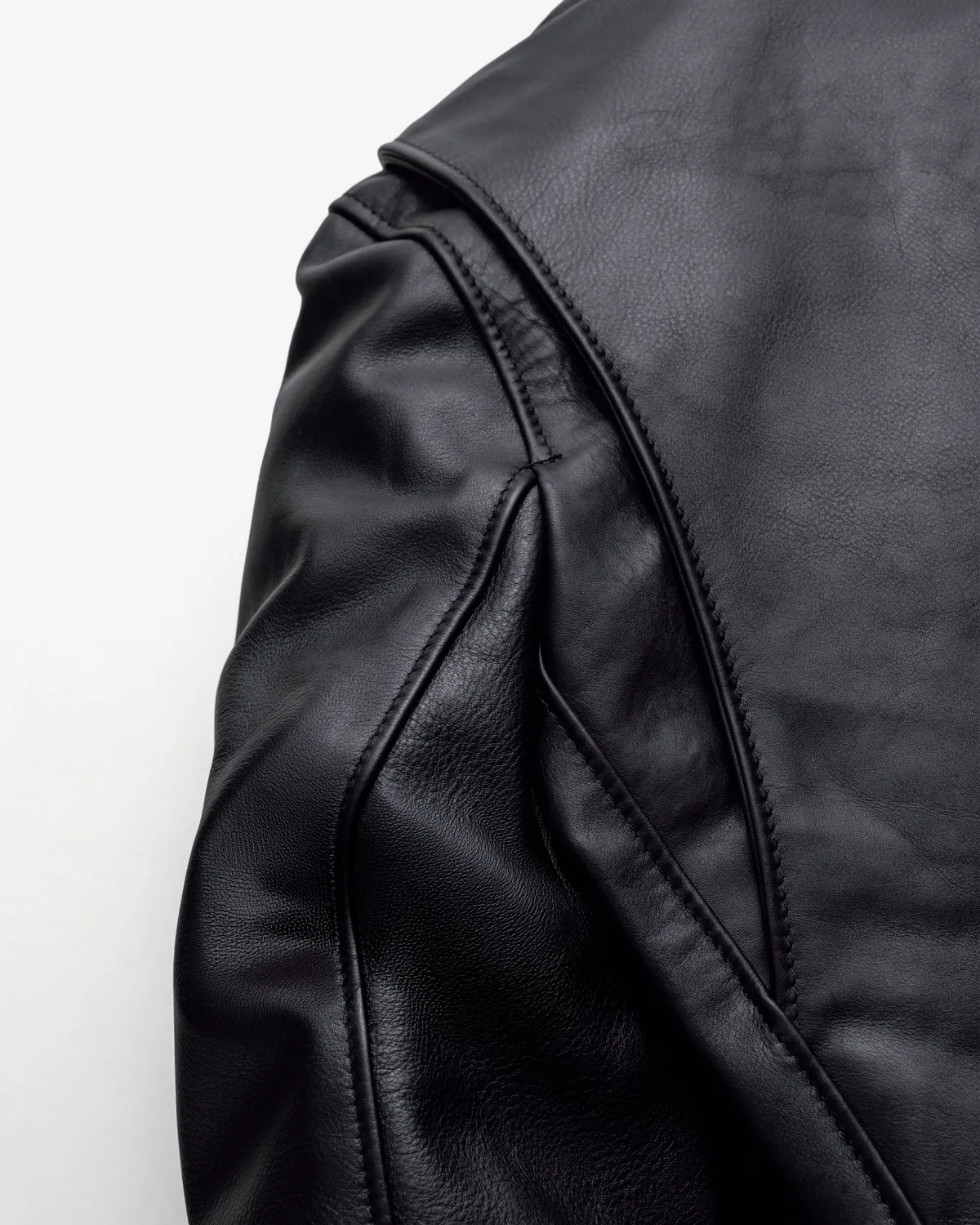 Schott NYC 554 café racer skinnjakke svart nubuck
