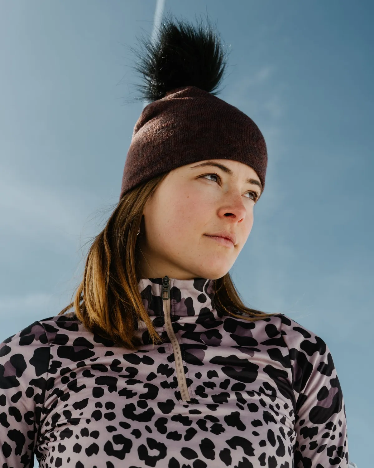 Spyder Mountain lue Leopard resirkulert