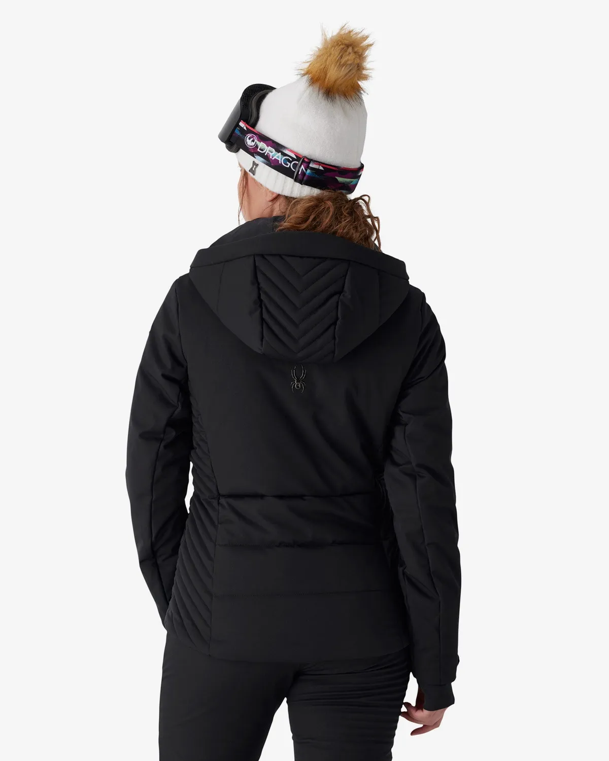 Spyder Ponderosa skijakke svart – vanntett 30K