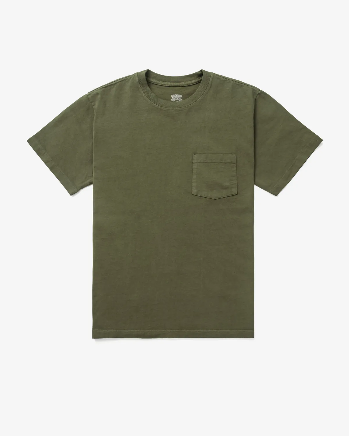 Schott NYC TEE22 t-skjorte svart bomull