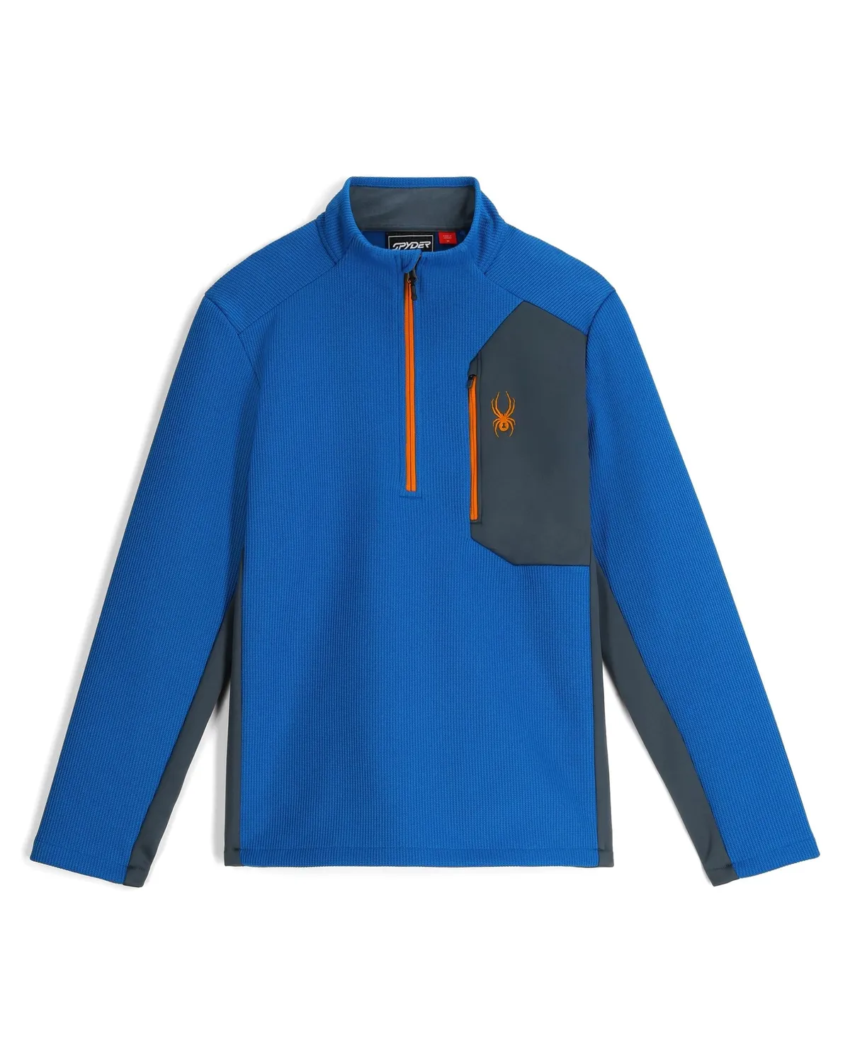 Spyder Bandit Half Zip jakke svart vindtett