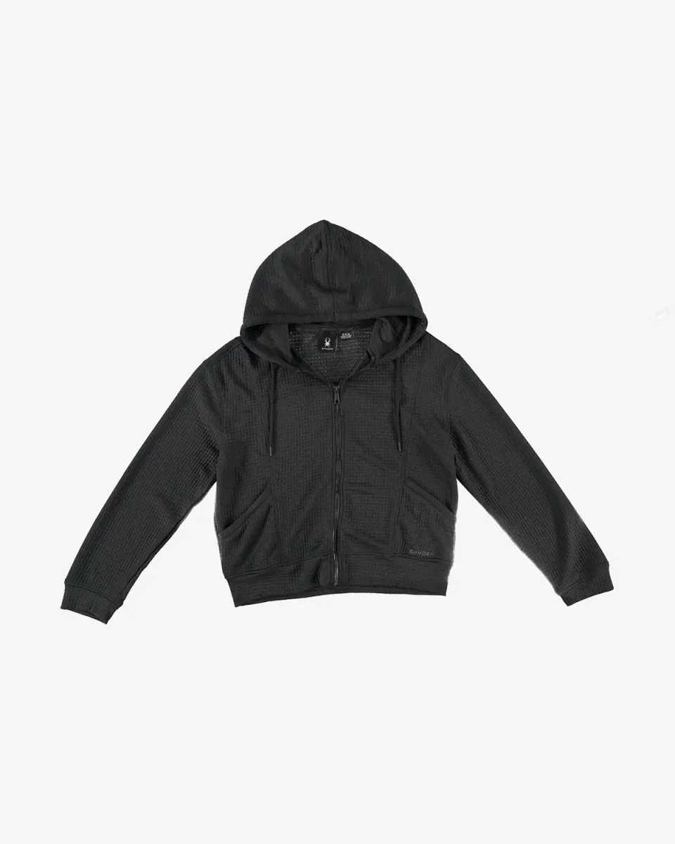 Spyder Techknit Zip Hoodie hettejakke polyester