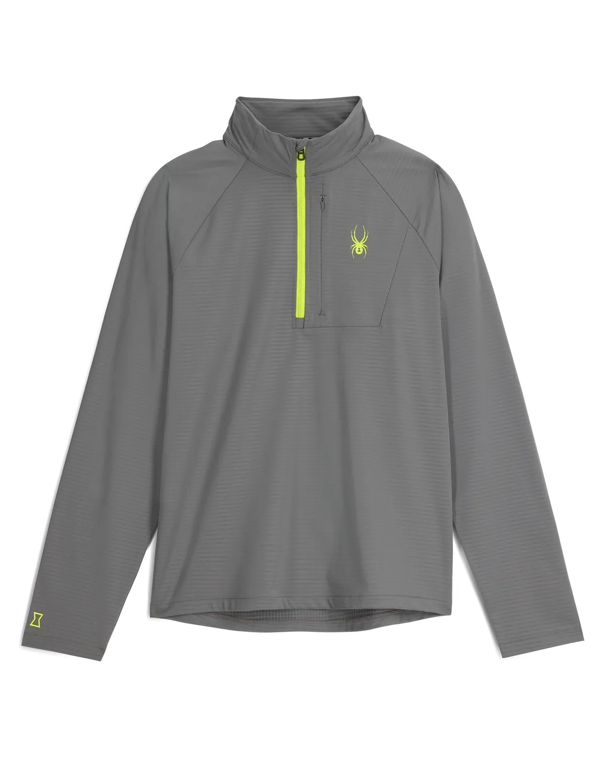 Spyder Gridweb Half Zip fleecegenser slate blue pustende