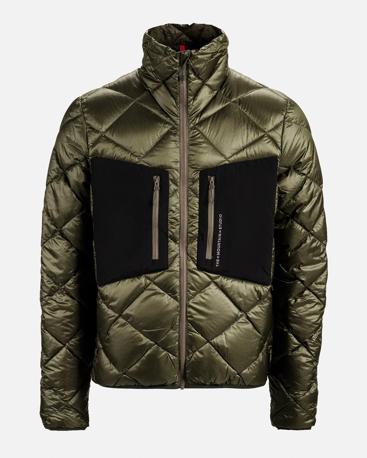 The Mountain Studio D-8 T dunjakke grønn 800 fill