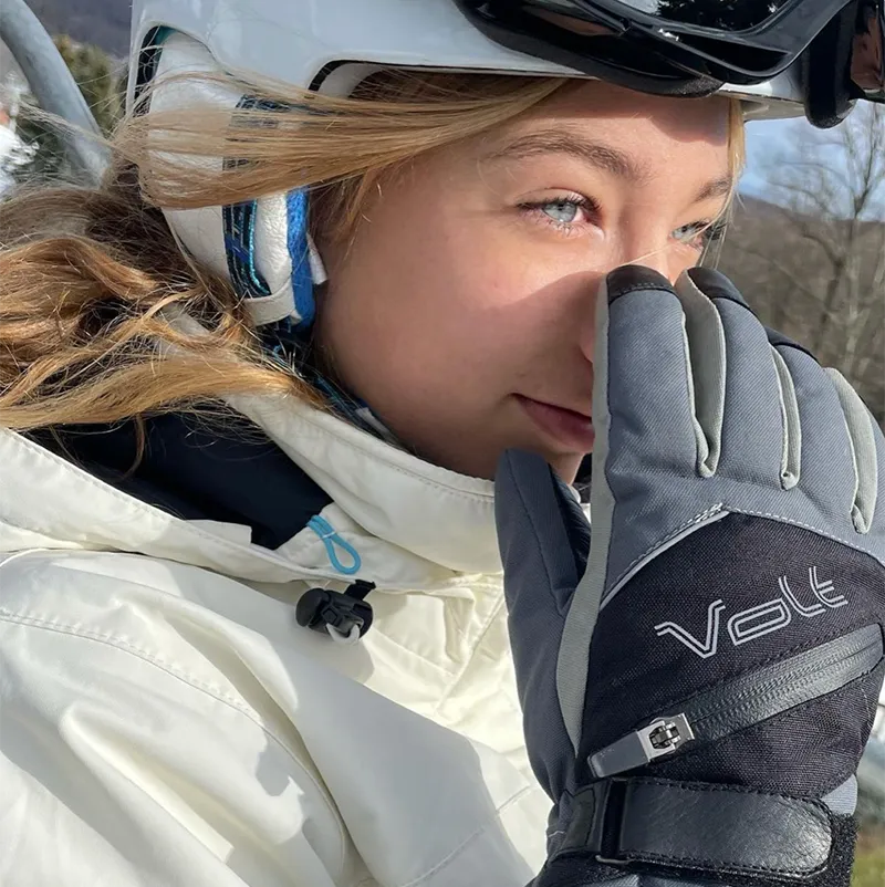 VoltHeat Impulse 7V varmehansker grå – dame vanntett