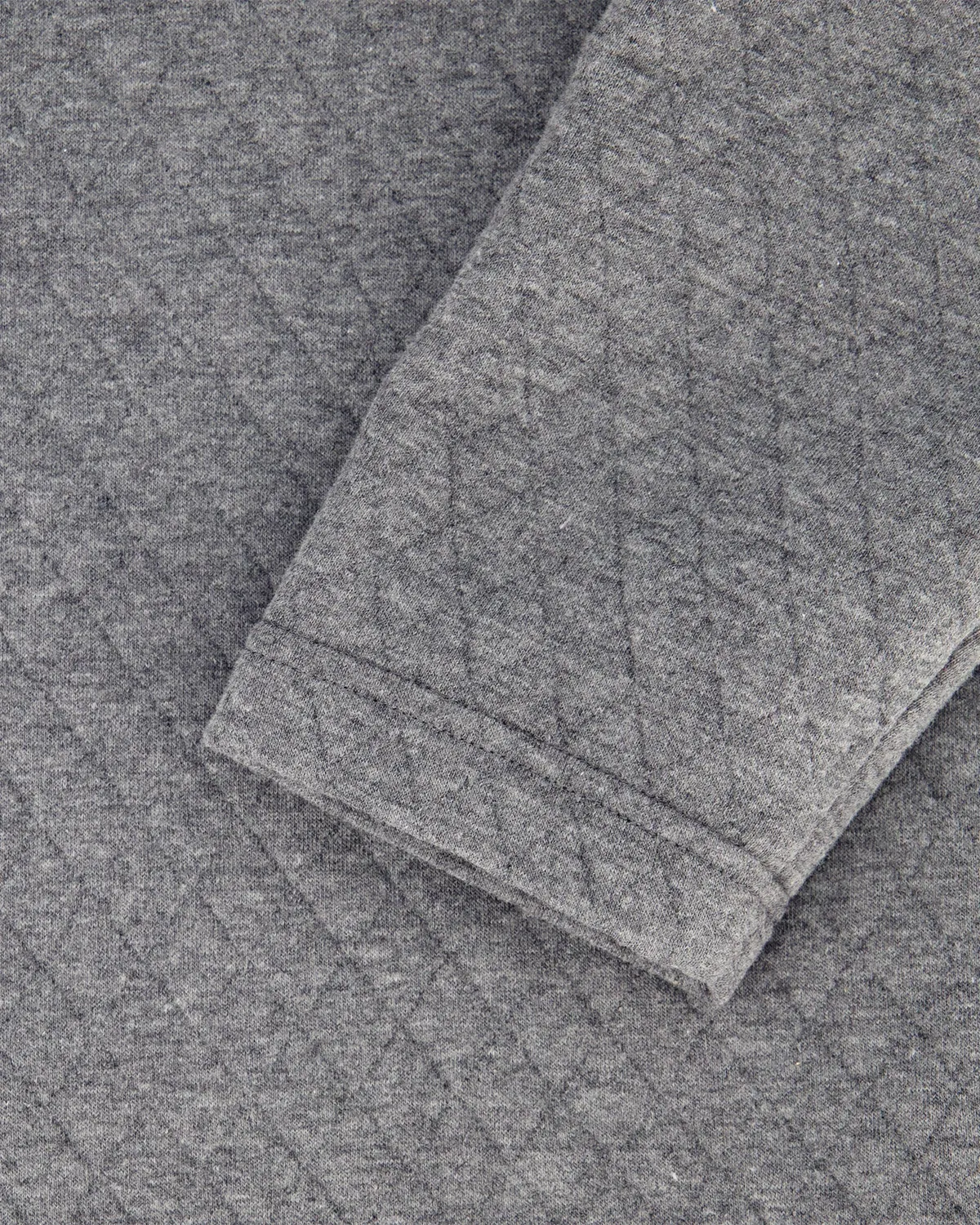 Spyder Diamond Quilt genser herre grå quarter zip