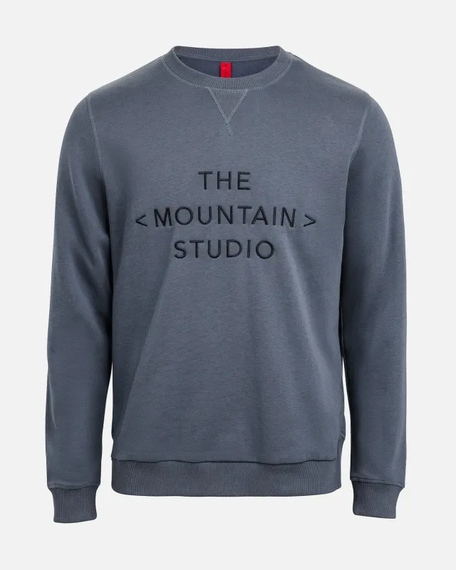 The Mountain Studio I-4 Original TMS Crew genser Ombre Blue