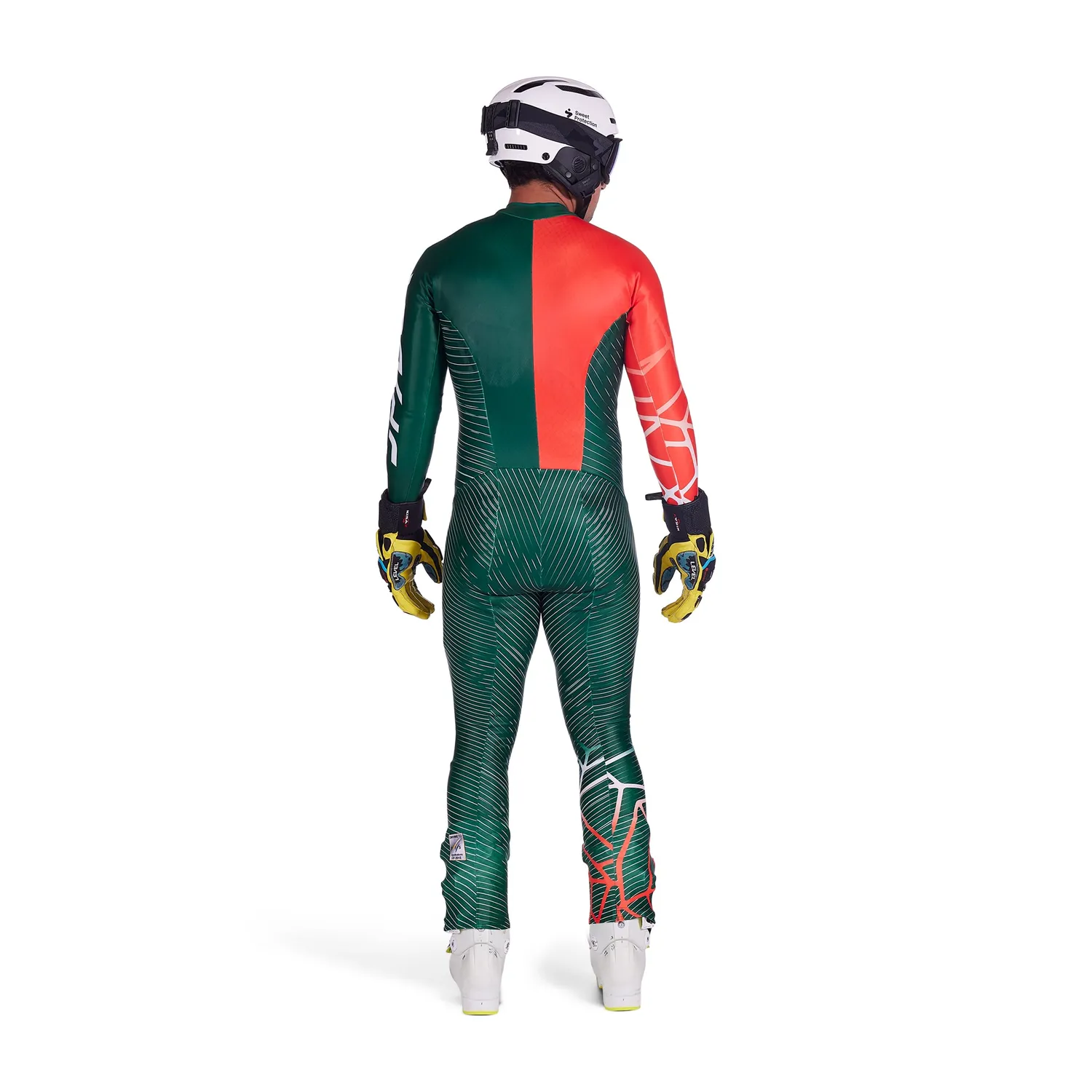 Spyder World Cup DH racedress grønn FIS-godkjent