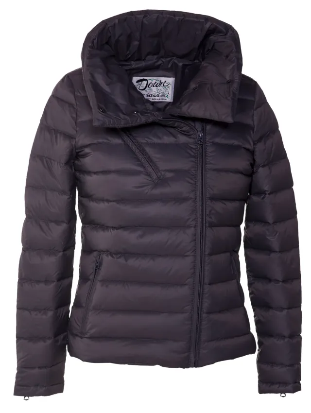 Schott NYC 9609DW dunjakke svart andedun