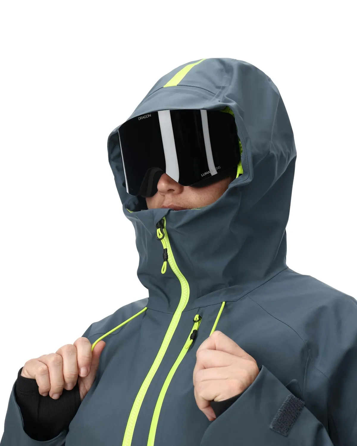 Spyder Solitaire skalljakke dame blå vanntett 30K