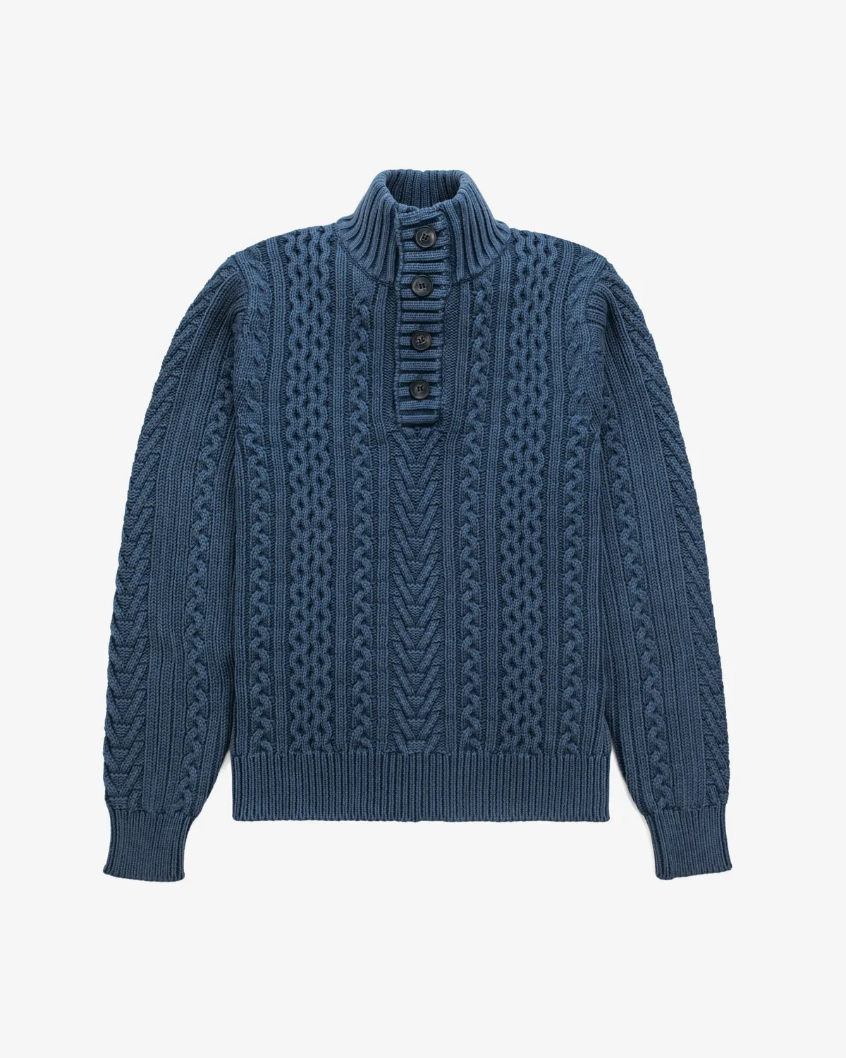 Schott NYC SW2604 fiskergenser svart ullblanding