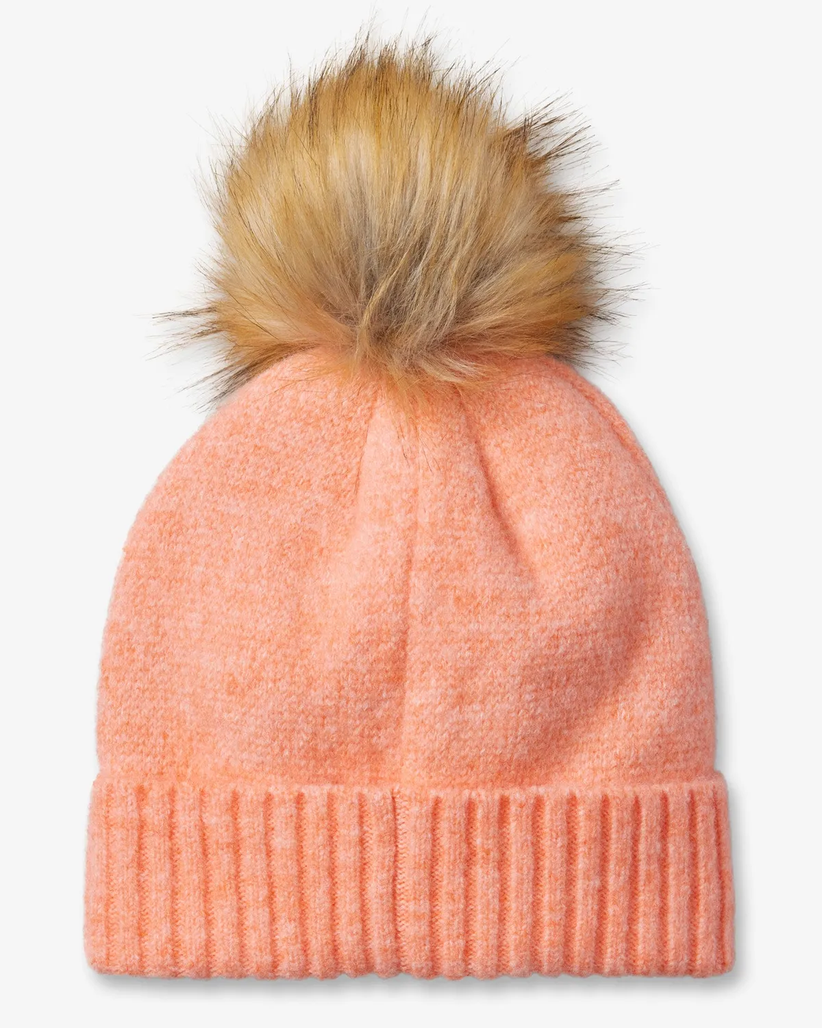Spyder Plait Pom lue electric coral ull