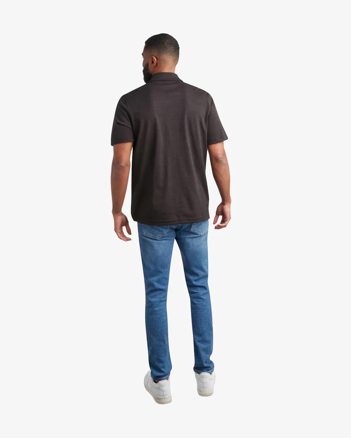 Spyder Tech polo herre svart kortermet UPF30+